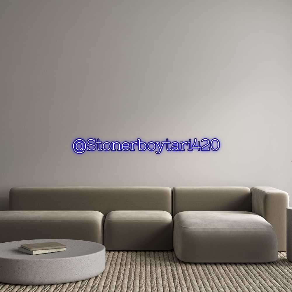 Custom Neon: @Stonerboytar...