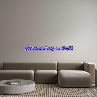 Custom Neon: @Stonerboytar...