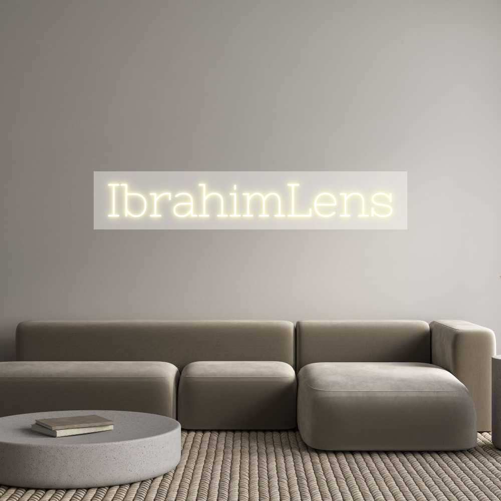 Custom Neon: IbrahimLens