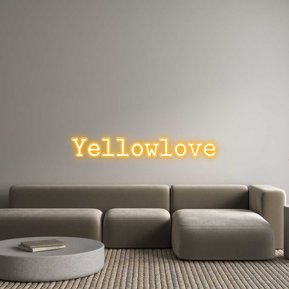 Custom Neon: Yellowlove