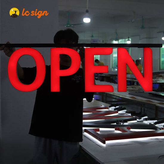 LED Track Channel Letters Sign with Easy and Quick Installation (Lette ...