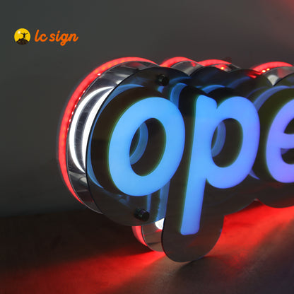 Bright & Eye-Catching Infinity Mirror LED Acrylic Letters (Multiple Sizes Available)
